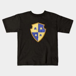 Shield Meeple 2.0 Kids T-Shirt